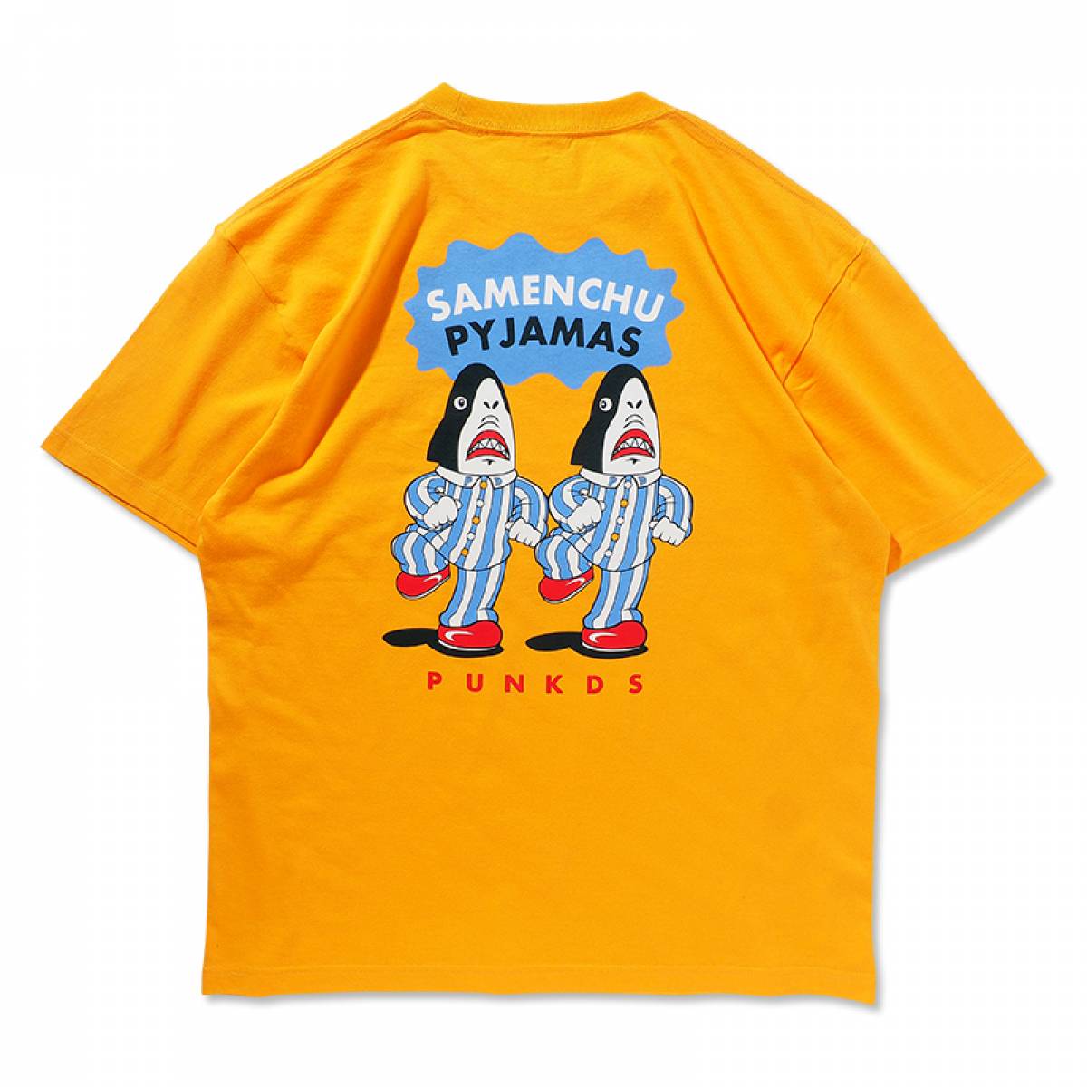 PUNK DRUNKERS 鮫人パジャマTEE - D.YELLOW