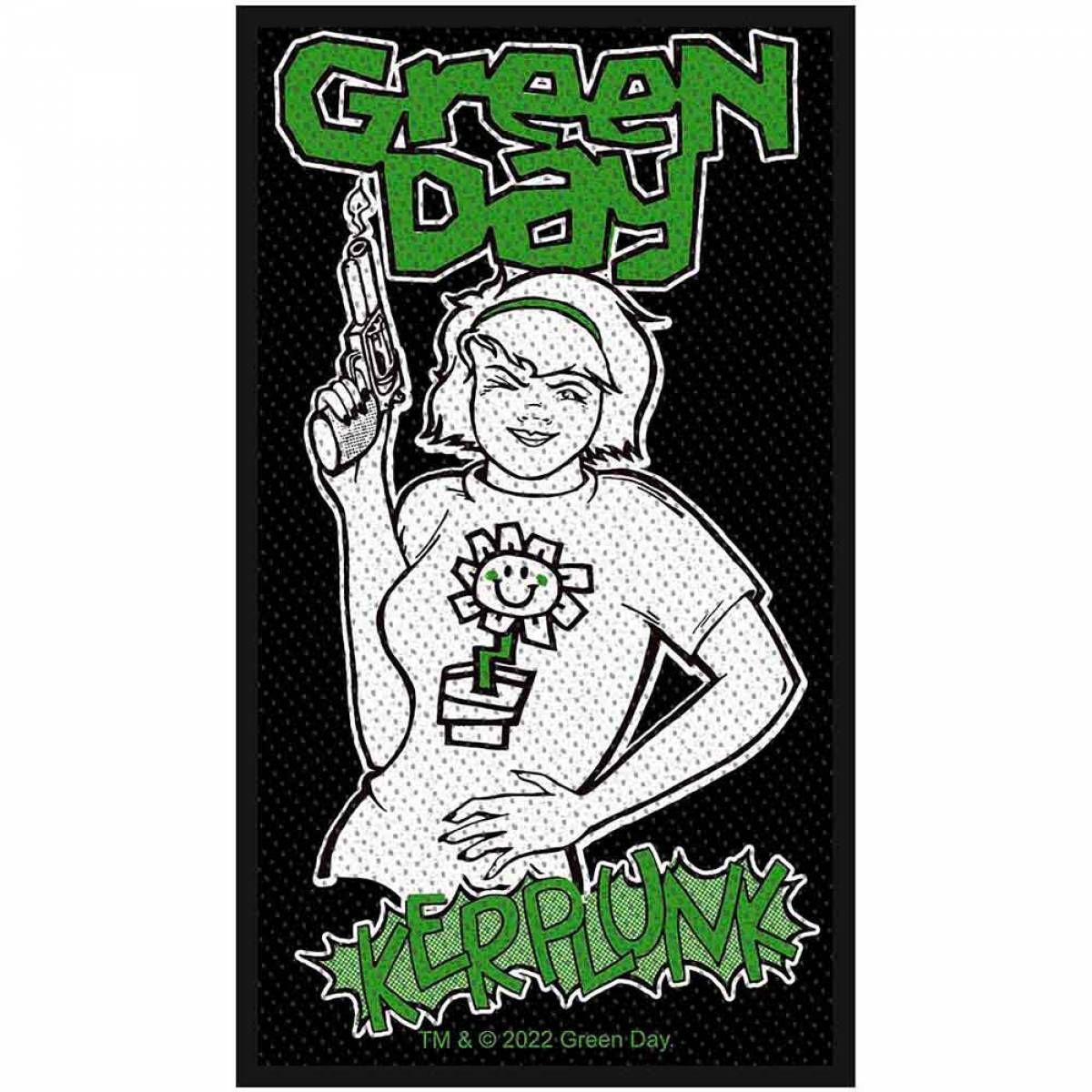 【予約商品】GREEN DAY Woven Patch: Kerplunk (Standard)