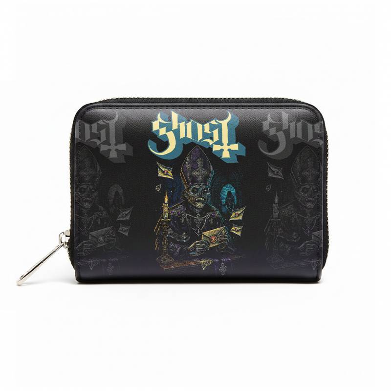 【予約商品】GHOST Zip Top Purse: Tall Man (Black)