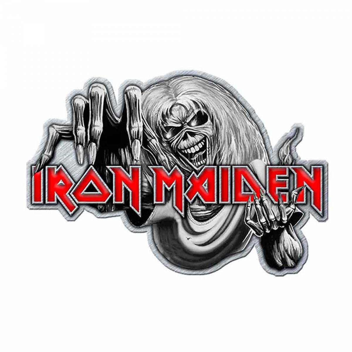 【予約商品】IRON MAIDEN Pin Badge: Number Of The Beast (Enamel In-Fill)