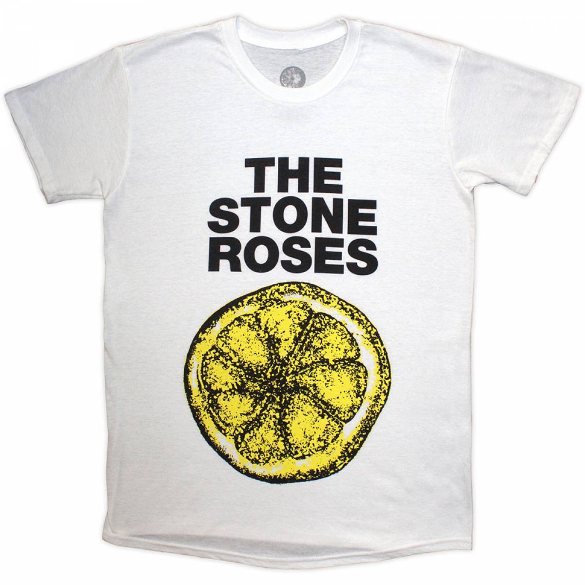 【予約商品】THE STONE ROSES バンドTシャツ ユニセックス: Lemon 1989 Tour (White) - WHITE