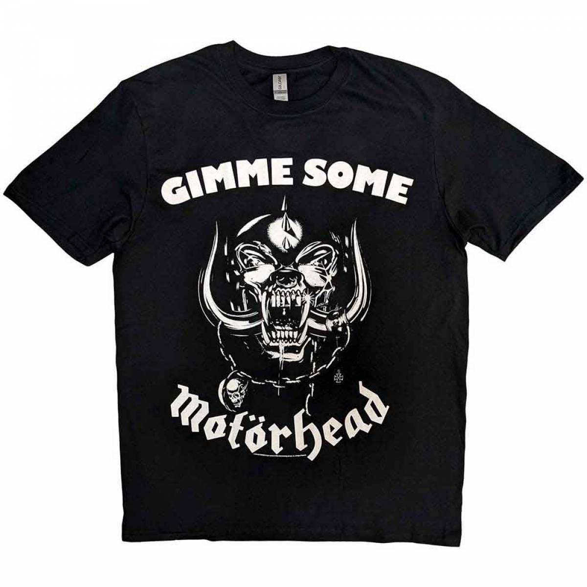 【予約商品】MOTORHEAD バンドTシャツ ユニセックス: Gimme (Black) - BLACK