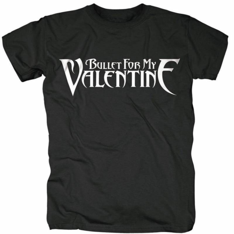 【予約商品】BULLET FOR MY VALENTINE バンドTシャツ ユニセックス: Logo 1 (Black)