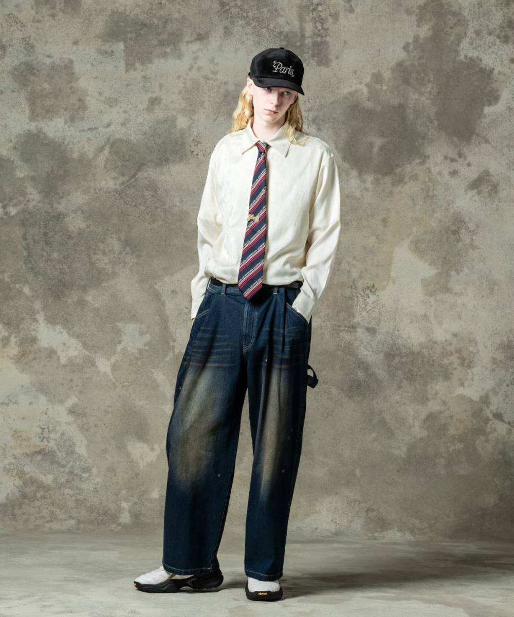 glamb(グラム)GB0125/P11 : Red Dirt Work Denim / レッドダート
