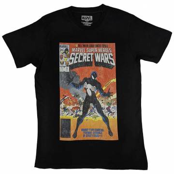 【予約商品】Marvel Comics ユニセックスTシャツ: Spiderman Secret Wars Vintage
