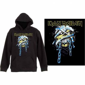 【予約商品】IRON MAIDEN Unisex Pullover Hoodie: Powerslave - BLACK
