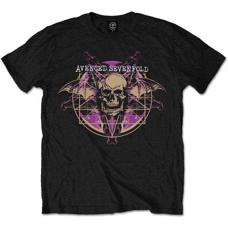 【予約商品】AVENGED SEVENFOLD バンドTシャツ ユニセックス: Ritual Mens (Black)
