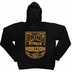 【予約商品】BRING ME THE HORIZON Unisex Pullover Hoodie: Dynamite (Black) - BLACK