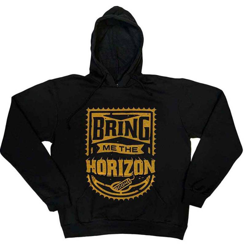 【予約商品】BRING ME THE HORIZON Unisex Pullover Hoodie: Dynamite (Black) - BLACK