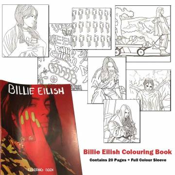 【予約商品】BILLIE EILISH Colouring Book: Billie