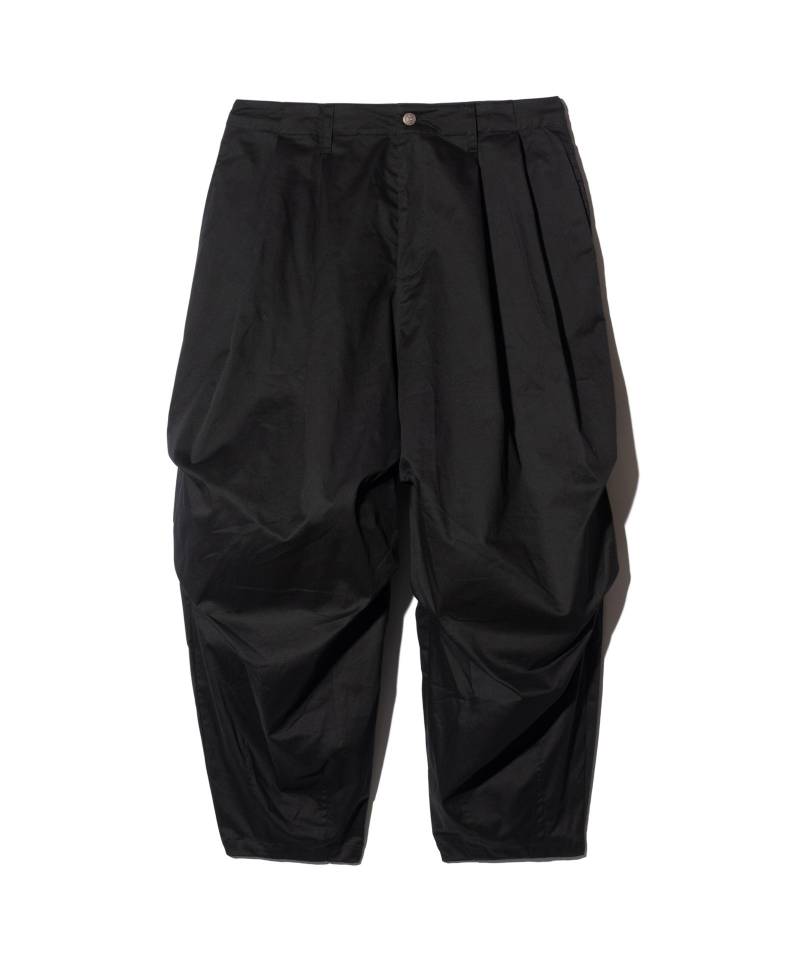 【予約商品】glamb(グラム) Knee Tuck Color Pants / ニータックカラーパンツ - Black