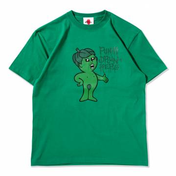 【予約商品】PUNK DRUNKERS グリーンTEE - GREEN