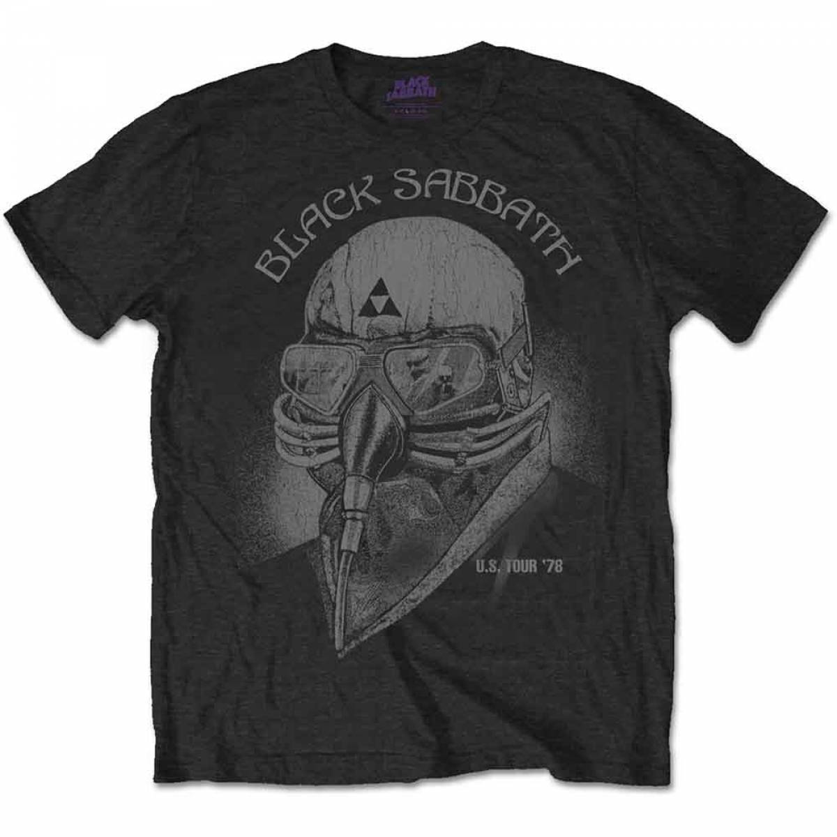 【予約商品】BLACK SABBATH バンドTシャツ ユニセックス: US Tour 1978 - BLACK