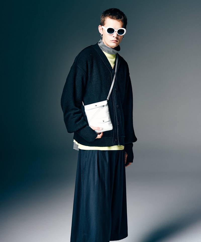 【予約商品】glamb(グラム) Creed Cardigan / クリードカーディガン - Black