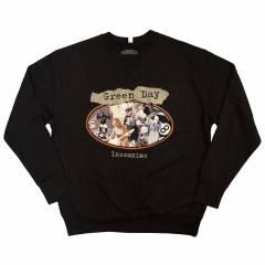 【予約商品】GREEN DAY Unisex Sweatshirt: Insomniac (Black) - BLACK