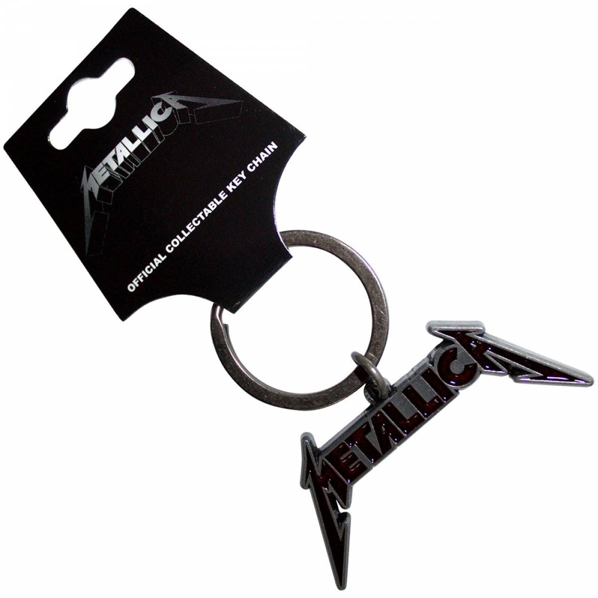 【予約商品】METALLICA Keychain: Deep Red Logo