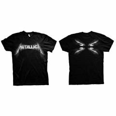 【予約商品】METALLICA バンドTシャツ ユニセックス: Spiked (Black) (Back Print)