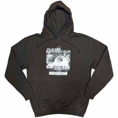 【予約商品】BRING ME THE HORIZON Unisex Pullover Hoodie: Remain Calm FP (Grey) - GREY