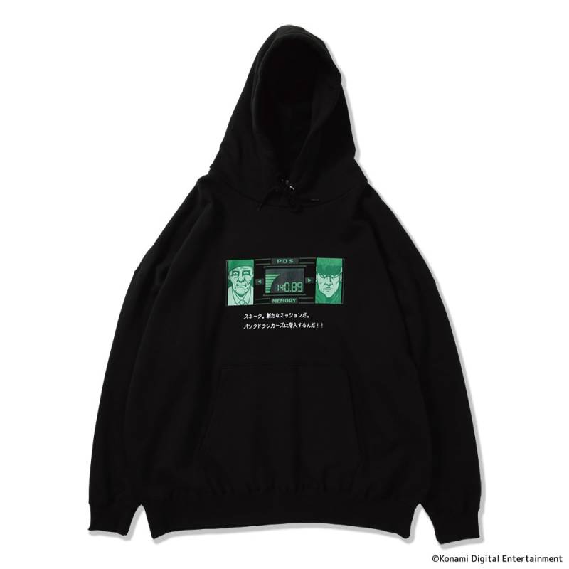 【予約商品】PUNK DRUNKERS (パンク・ドランカーズ) ［PDSxMGS］無線BIGパーカ - BLACK