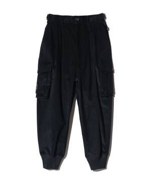 【予約商品】glamb(グラム)GB0125/P13 : Corduroy Deformed Pants / コーデュロイディフォームパンツ - Black