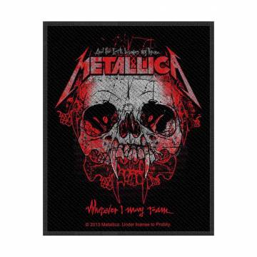 【予約商品】METALLICA Woven Patch: Wherever I May Roam 2013 (Standard)