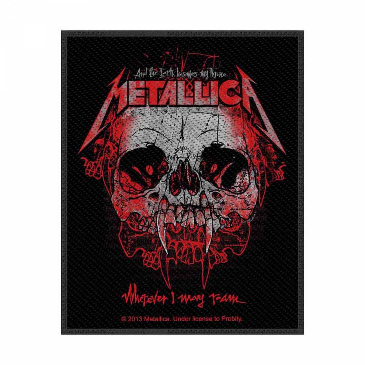 【予約商品】METALLICA Woven Patch: Wherever I May Roam 2013 (Standard)