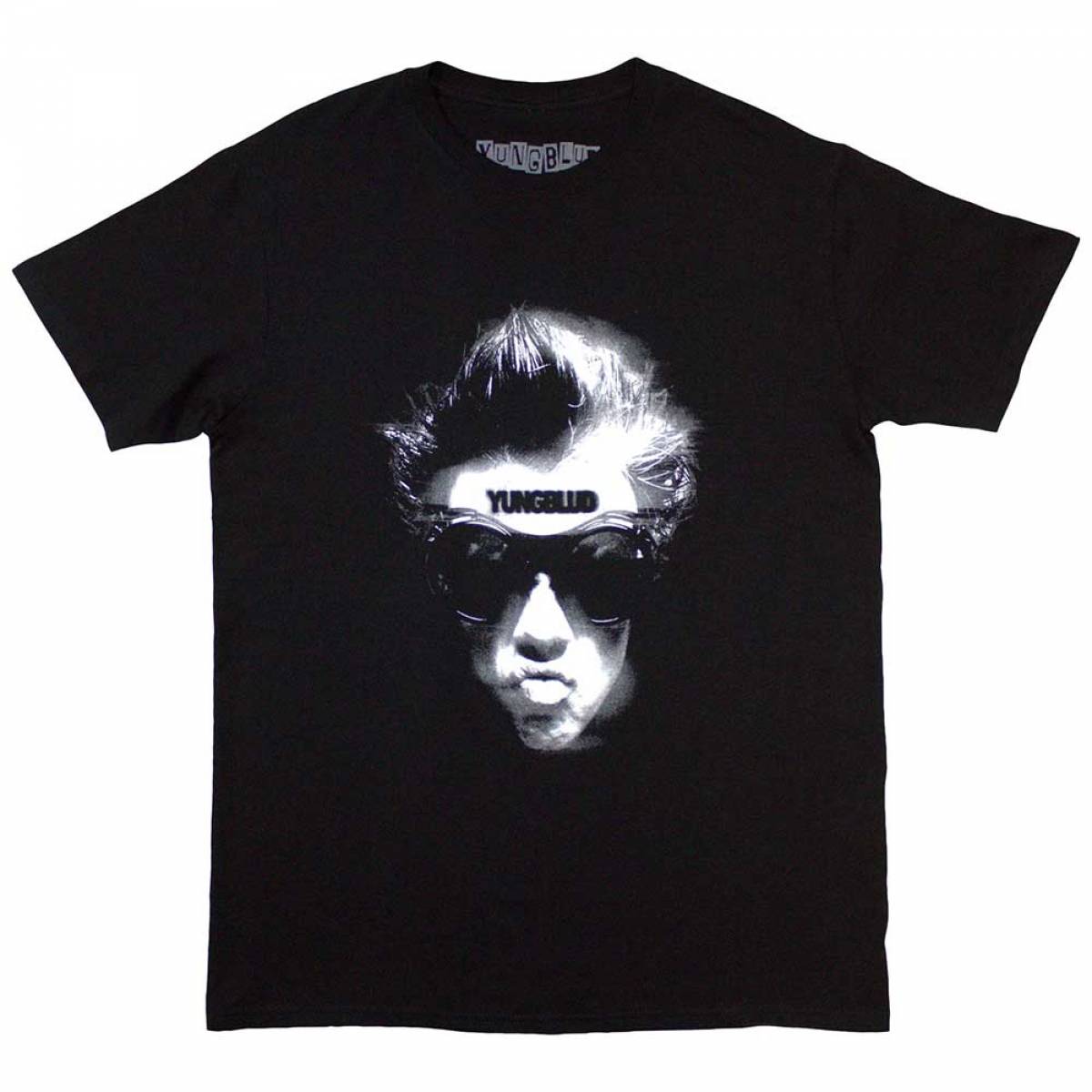 【予約商品】YUNGBLUD バンドTシャツ ユニセックス: Goggles Graphic (Black) - BLACK