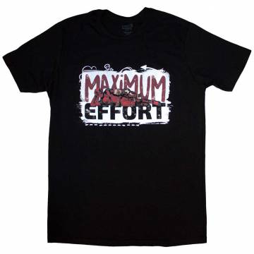 【予約商品】MARVEL COMICS ユニセックスTシャツ: Deadpool Maximum Effort