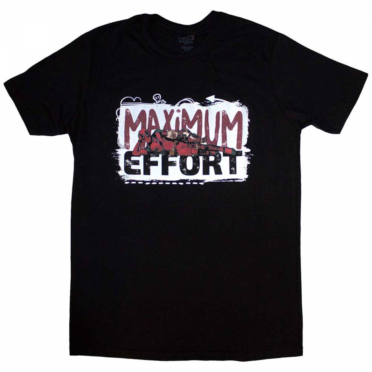 【予約商品】MARVEL COMICS ユニセックスTシャツ: Deadpool Maximum Effort
