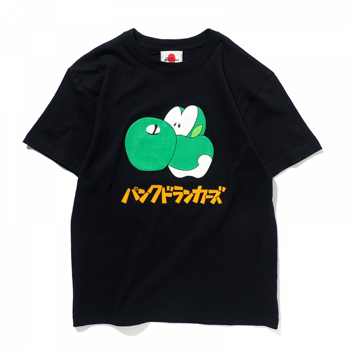 PUNK DRUNKERS りんごTEE - BLACK