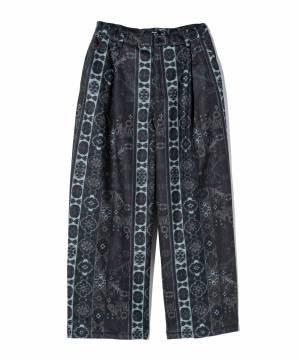 【予約商品】glamb(グラム)GB0324/P02 : Whole Pattern Baggy Pants / ホールパターンバギーパンツ - Tribal