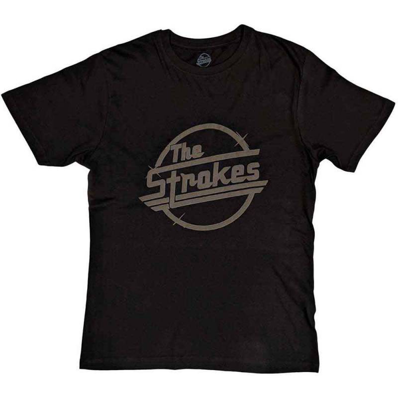 【予約商品】THE STROKES バンドTシャツ ユニセックス: OG Magna (Black) (Hi-Build)