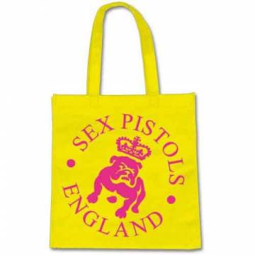 【予約商品】THE SEX PISTOLS Eco Bag: Bull Dog (Trend Version) - YELLOW