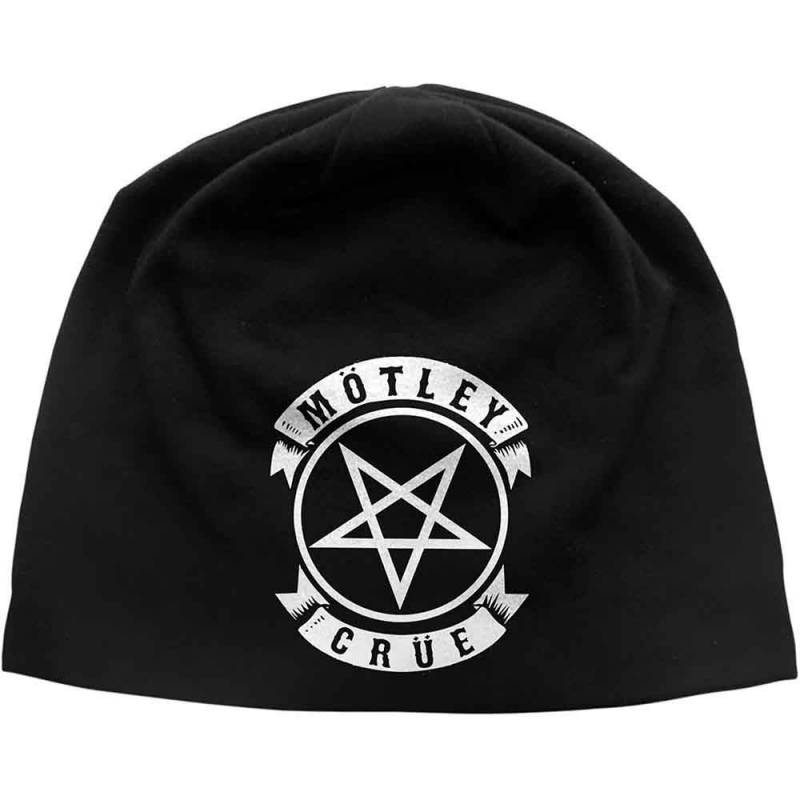 【予約商品】MOTLEY CRUE Unisex Beanie Hat: Pentagram (Black)