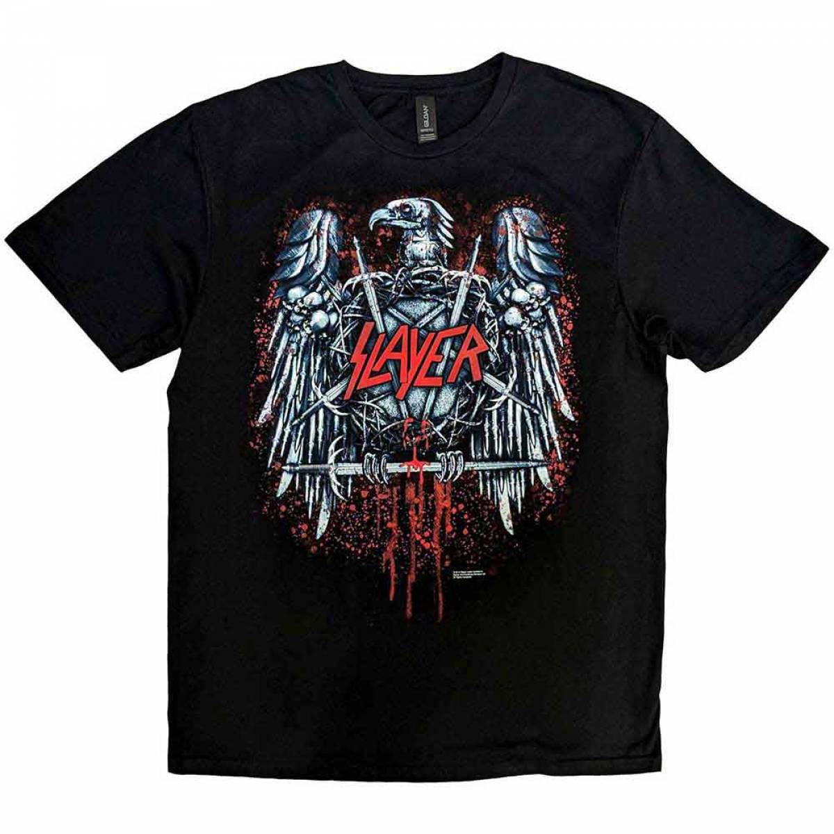 【予約商品】SLAYER バンドTシャツ ユニセックス: Ammunition (Black) - BLACK