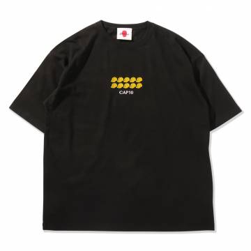 【予約商品】PUNK DRUNKERS(パンクドランカーズ)　CAP10 BIG.TEE - BLACK