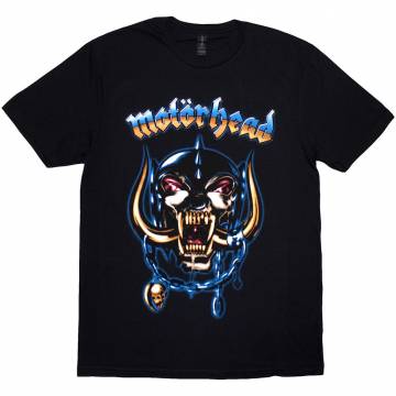 【予約商品】MOTORHEAD バンドTシャツ ユニセックス: 50 Years Airbrush Warpig (Black) - BLACK