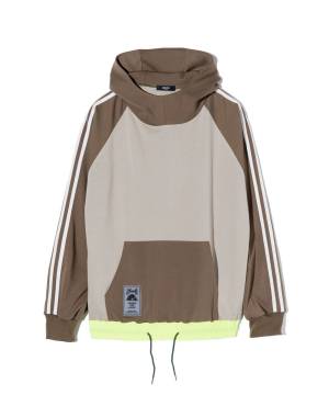 【予約商品】glamb(グラム) GB0424/CS07 : Crossover Hoodie / クロスオーバーフーディ - Beige