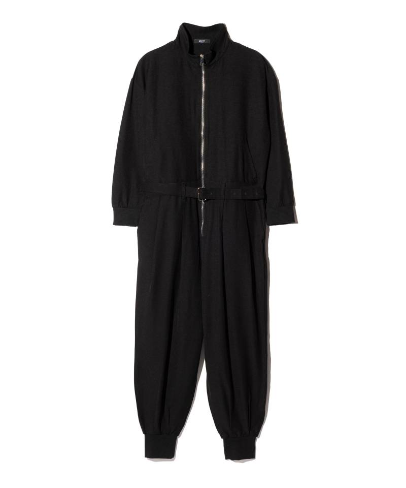 【予約商品】glamb(グラム)High Neck All in One / ハイネックオールインワン - Black