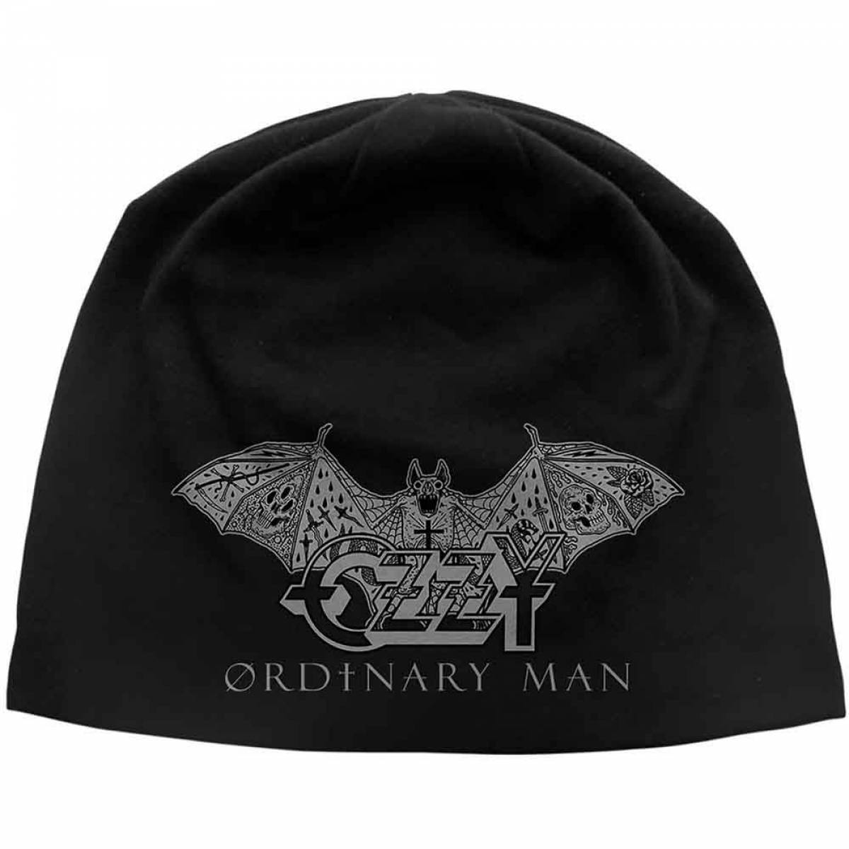 【予約商品】OZZY OSBOURNE Unisex Beanie Hat: Ordinary Man (Black) - BLACK