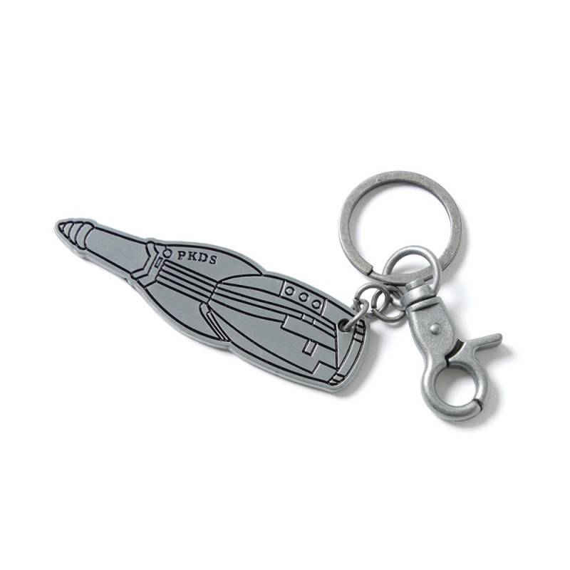 【予約商品】PUNK DRUNKERS (パンク・ドランカーズ) ウンコガンキーホルダー - SILVER