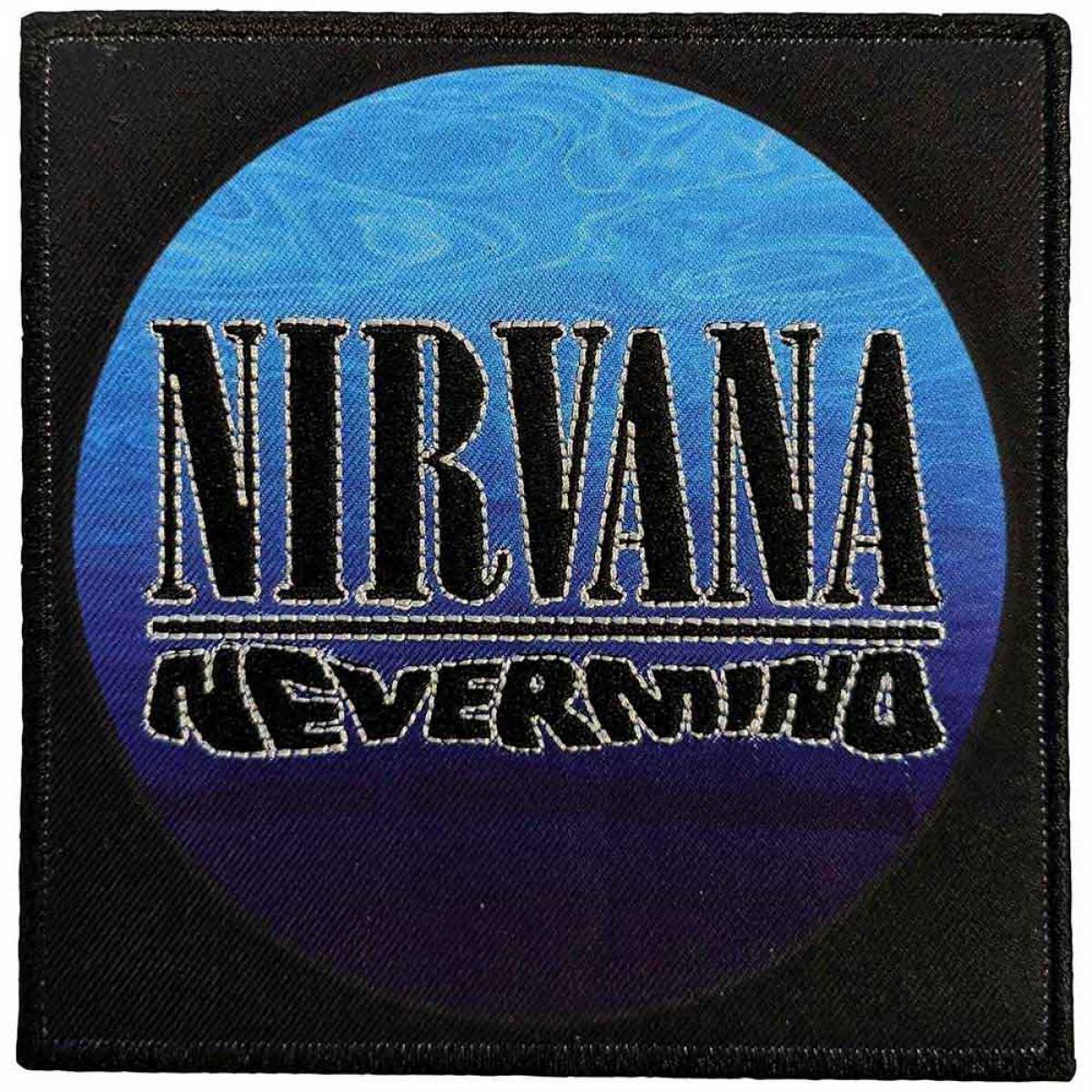 【予約商品】NIRVANA Standard Printed Patch: Nevermind Wavy Logo