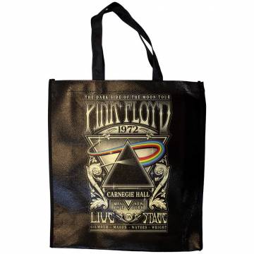 【予約商品】PINK FLOYD Eco Shopper: Carnegie Hall Poster (Black) (Back Print) - BLACK