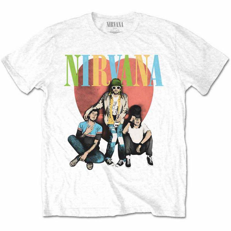 【予約商品】NIRVANA バンドTシャツ ユニセックス: Trapper Hat (White)