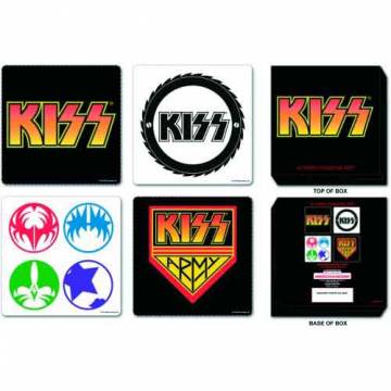 【予約商品】KISS Cork Coaster Set: 4 Piece Set In Presentation Box