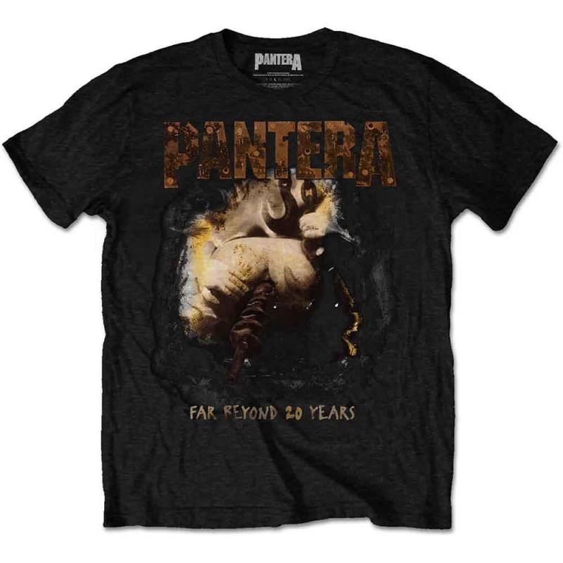 【予約商品】PANTERA バンドTシャツ ユニセックス: Original Cover (Black)