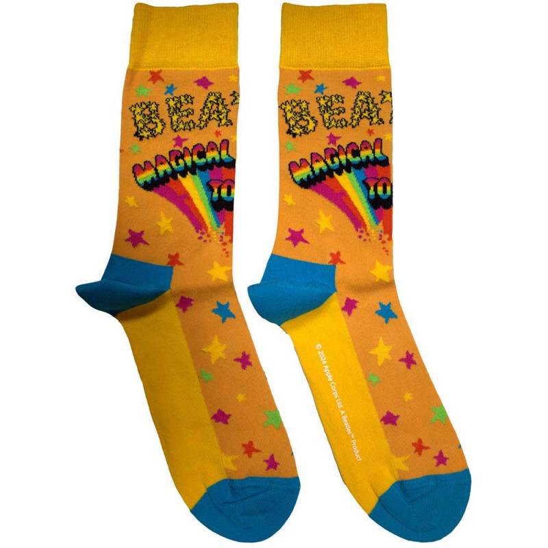 【予約商品】THE BEATLES Unisex Ankle Socks: Magical Mystery Tour (Orange) (UK Size 7 - 11)