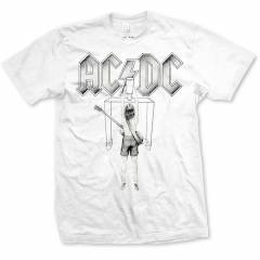 【予約商品】AC/DC バンドTシャツ ユニセックス: Switch (White) - WHITE