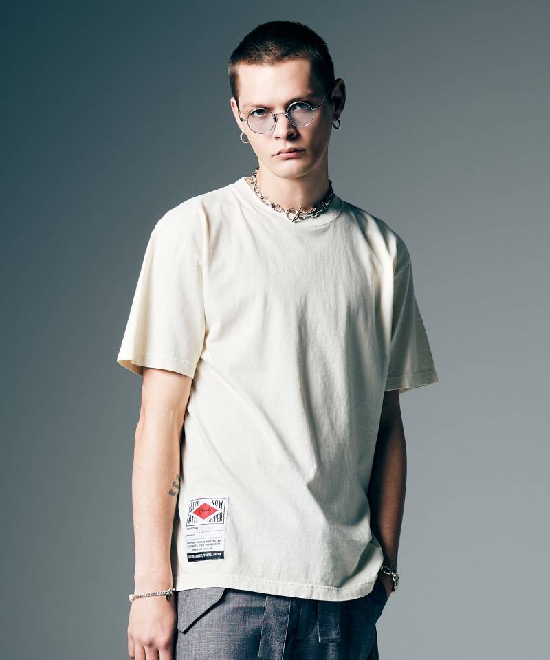 【予約商品】glamb(グラム) Quick Dry T-Shirt / クイックドライTシャツ - White