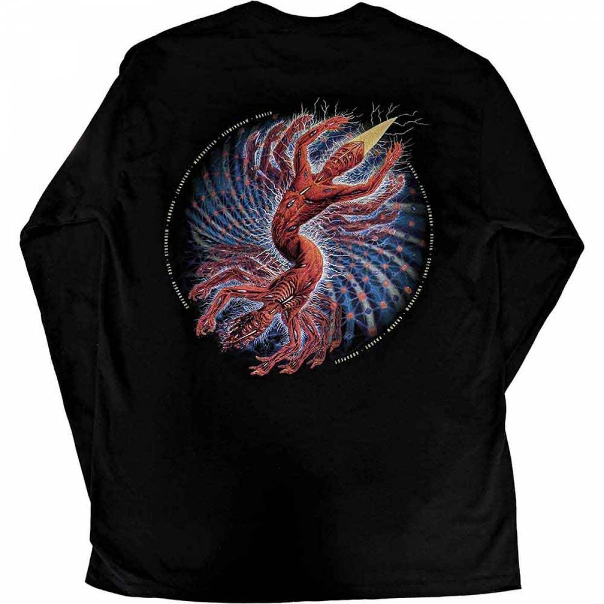 【予約商品】TOOL Unisex Long Sleeve バンドTシャツ: Spiral Tour 2022 (Black) (Back Print & Ex-Tour) (Small) - BLACK